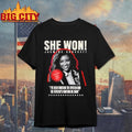 She Won Jasmine Crockett Shirt