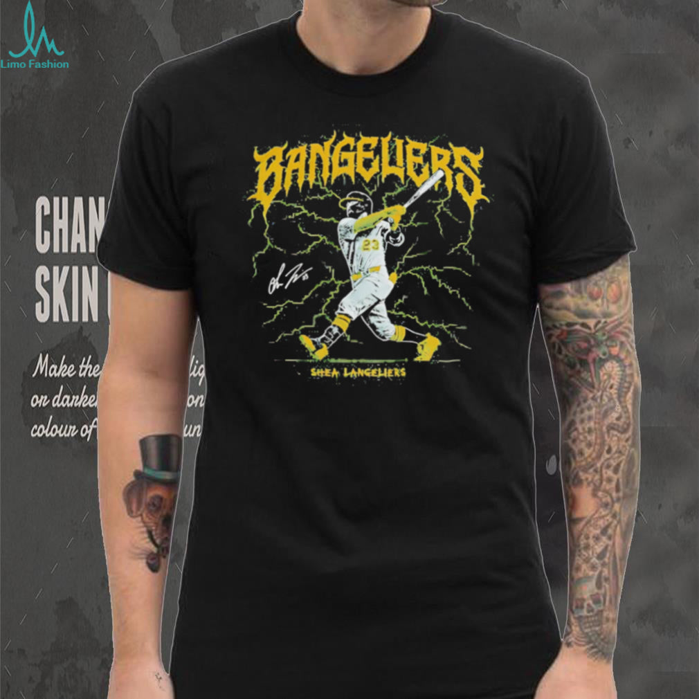 Shea Langeliers Bangeliers Oakland Baseball Graphic T Shirt