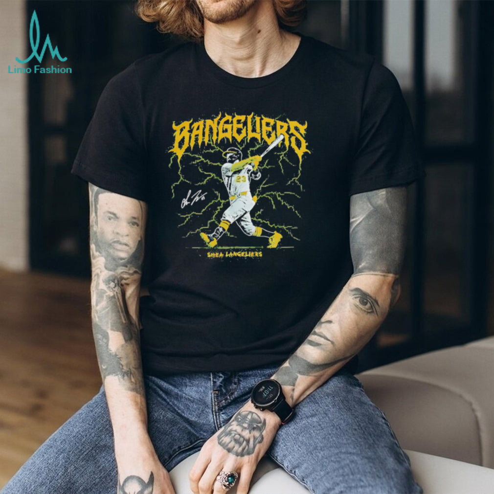 Shea Langeliers Bangeliers Oakland Baseball Graphic T Shirt