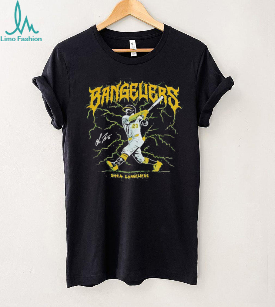 Shea Langeliers Bangeliers Oakland Baseball Graphic T Shirt