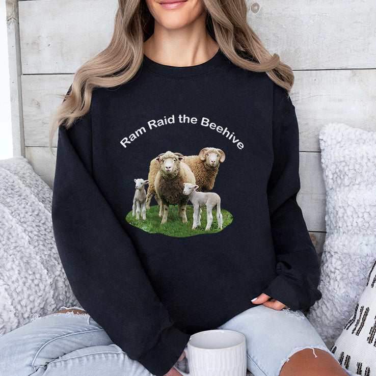 Sheep Ram Raid The Beehive Shirt