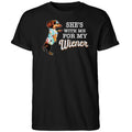 She’s With Me for My Wiener Dachshund Shirt