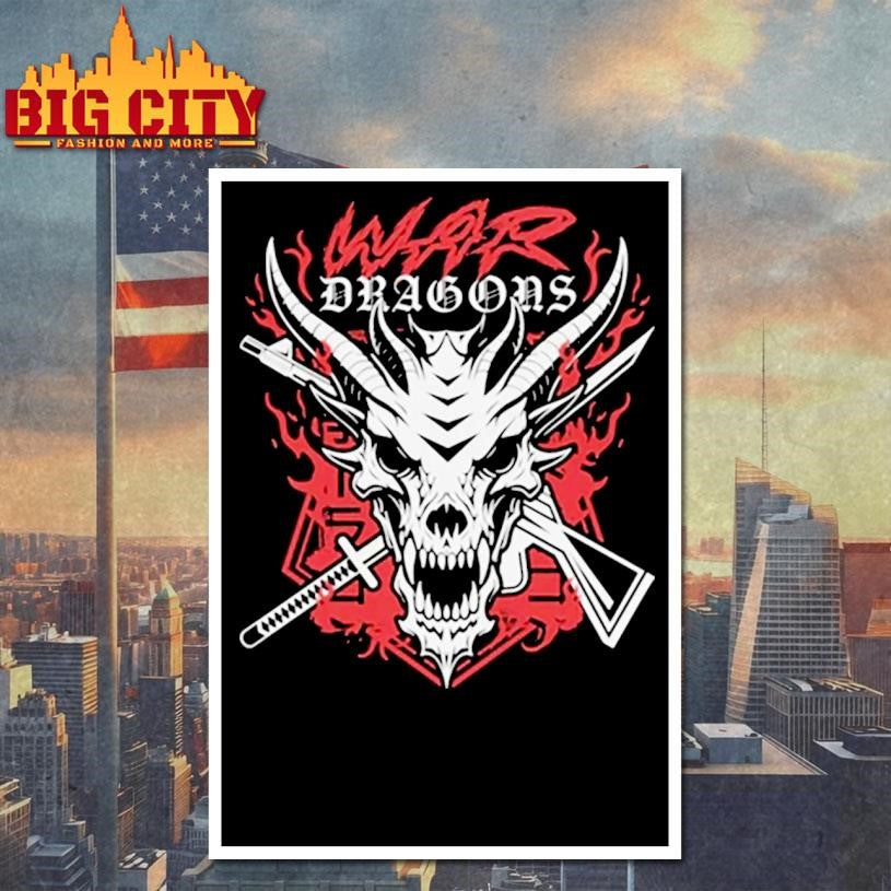 Shingo Takagi And Drilla Maloney War Dragons Shirt