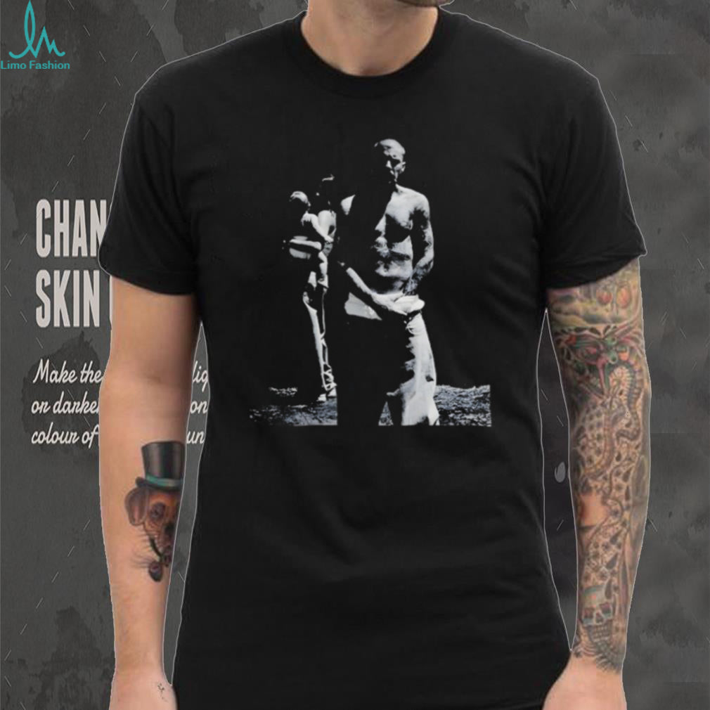 Shirtless Justin Bieber B&W Artistic Minimalist T Shirt