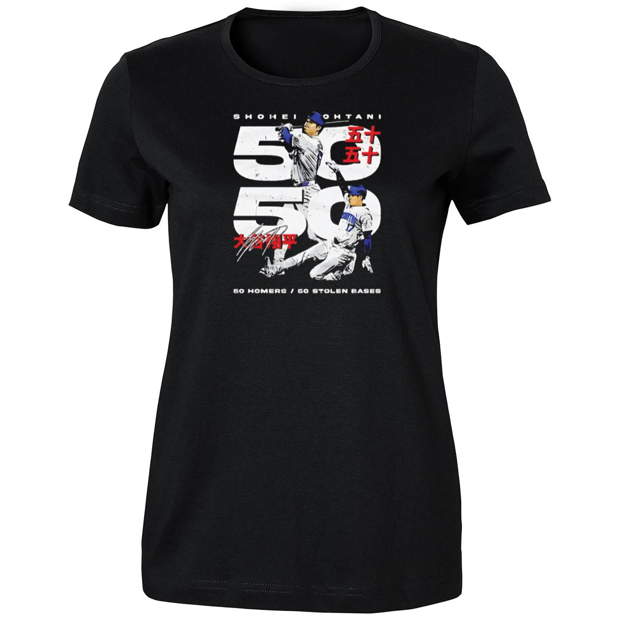 Shohei Ohtani 50-50 Baseball Shirt