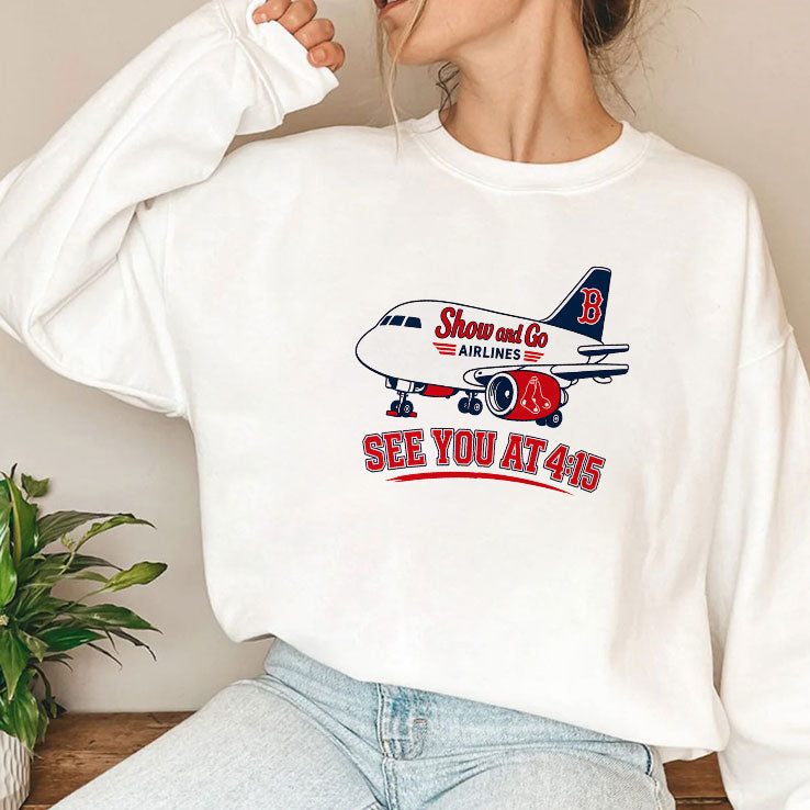 Show ‘Em Go Bananas See You At 4:15 Boston Baseball Bullpen T Shirt