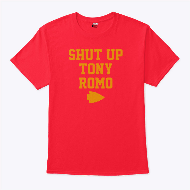 Shut Up Tony Romo Tee Shirt