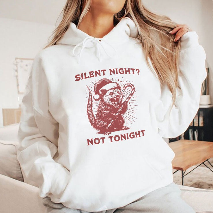 Silent Night Not Tonight Christmas Shirt