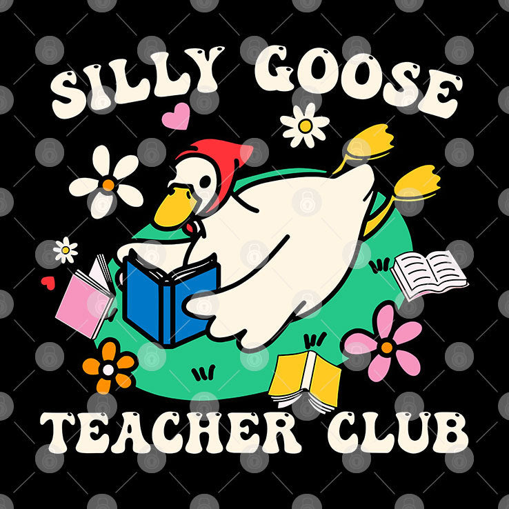 Silly Goose Teacher Club T Shirt