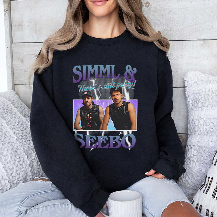 Simml & Seebo There’s Still Party Shirt