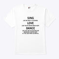Sing Like No One Is Listening Dance Like You Are An Australian Breaking Contestant At The 2024 Paris Olympics Shirt