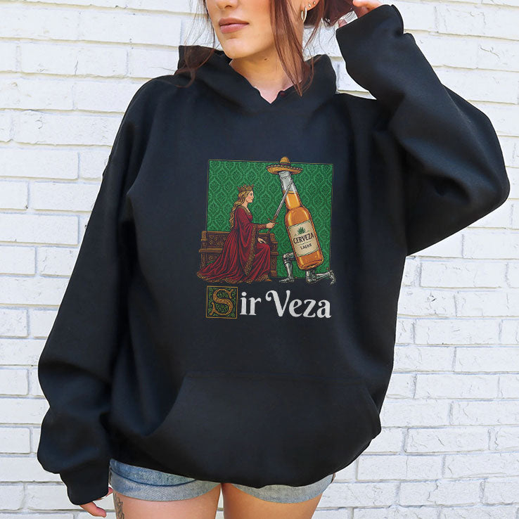 Sir Veza Cerueza Beer Mexican Sombrero T Shirt