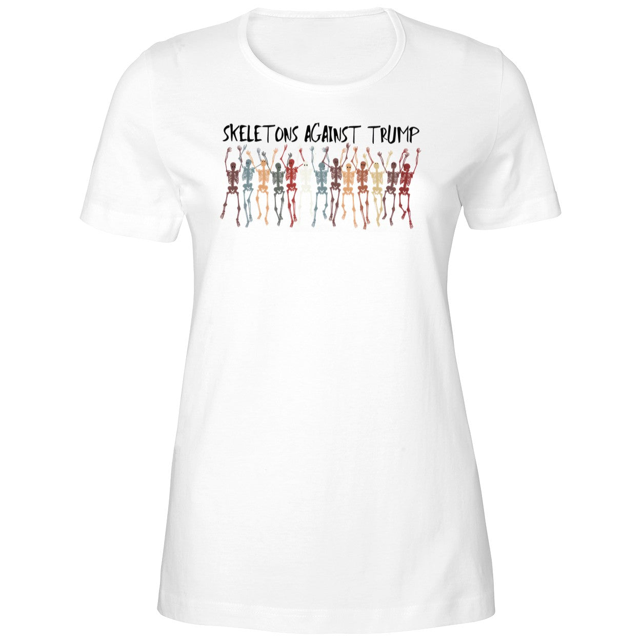 Skeletons Against Trump Halloween 2025 Shirt