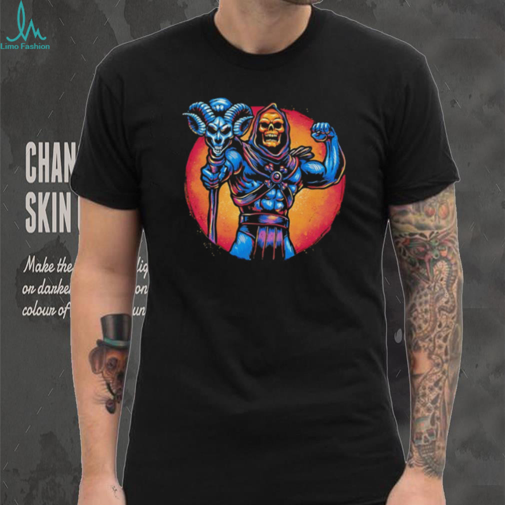 Skeletor Masters of the Universe Muscles Retro Villian T Shirt