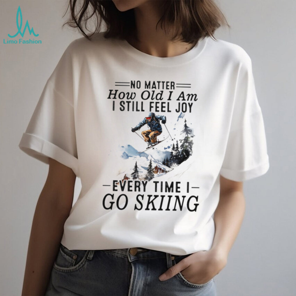 Skiing Athlete Winter Sports Mountain Life T Shirt