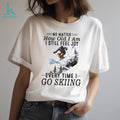 Skiing Athlete Winter Sports Mountain Life T Shirt