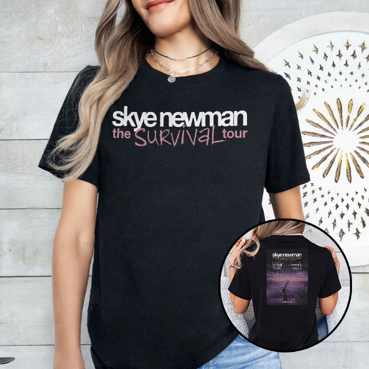 Skye Newman Survival Tour 2026 T Shirt