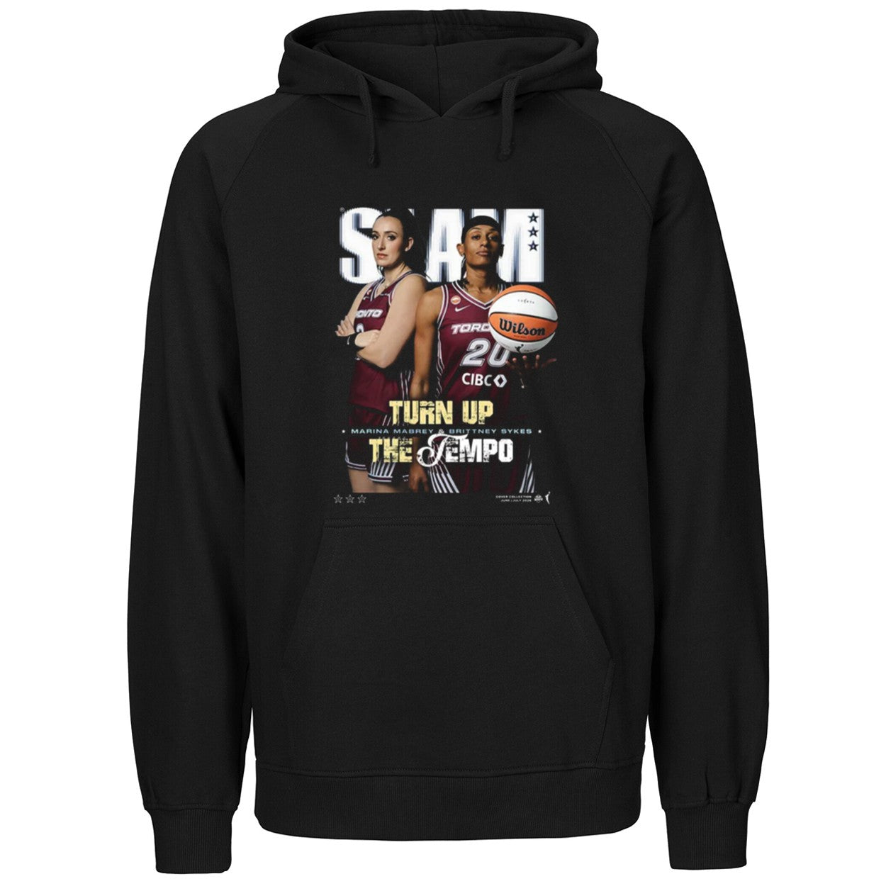Slam 262 Marina Mabrey with Brittney Sykes Shirt