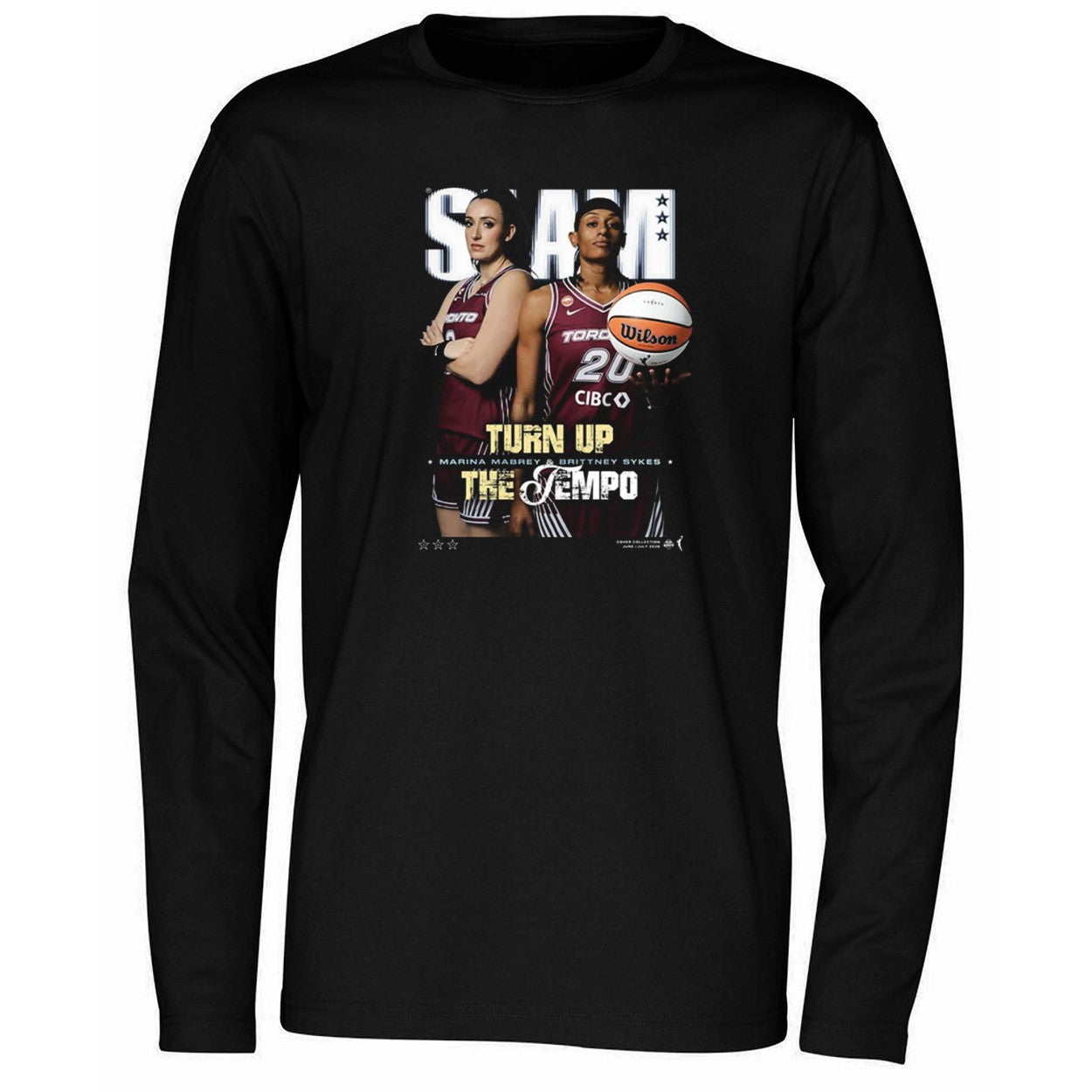 Slam 262 Marina Mabrey with Brittney Sykes Shirt