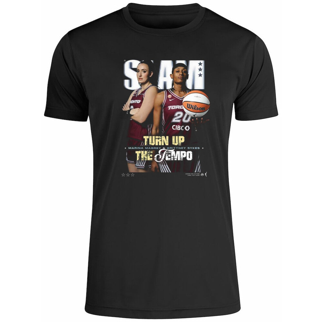 Slam 262 Marina Mabrey with Brittney Sykes Shirt