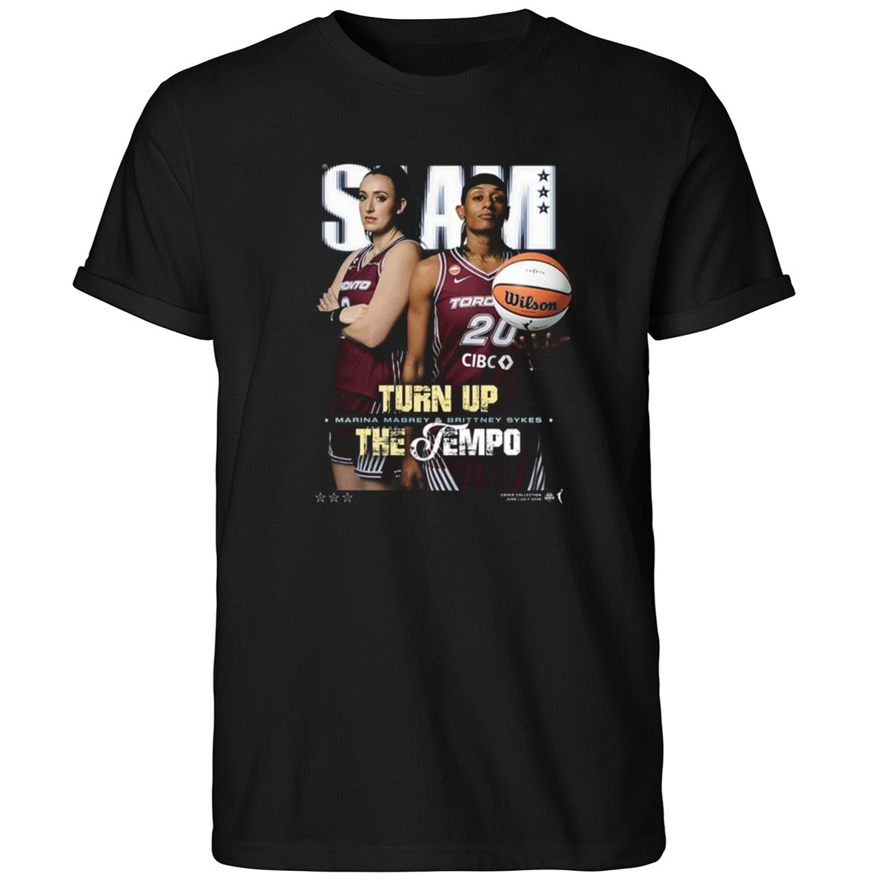 Slam 262 Marina Mabrey with Brittney Sykes Shirt