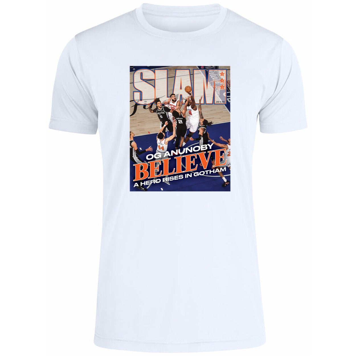 Slam Og Anunoby Believe A Hero Rises In Gotham Shirt