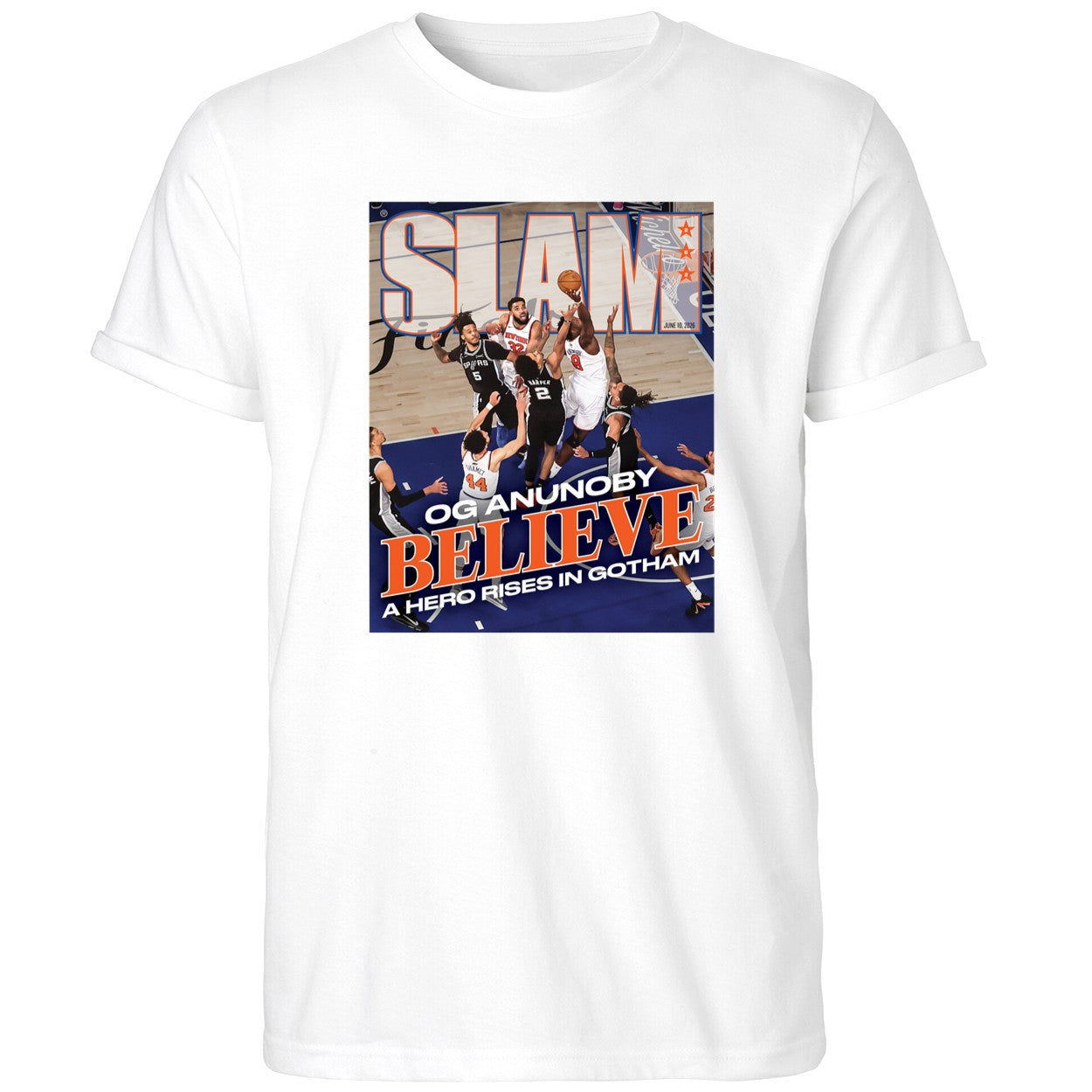 Slam Og Anunoby Believe A Hero Rises In Gotham Shirt