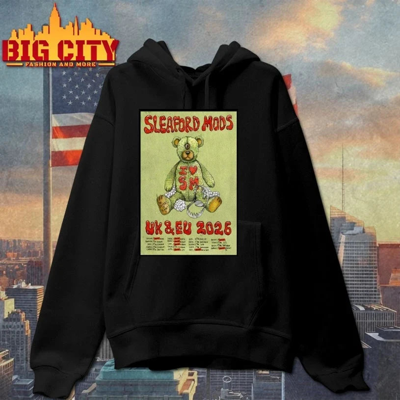 Sleaford Mods UK-EU 2026 Tour Poster t-shirt