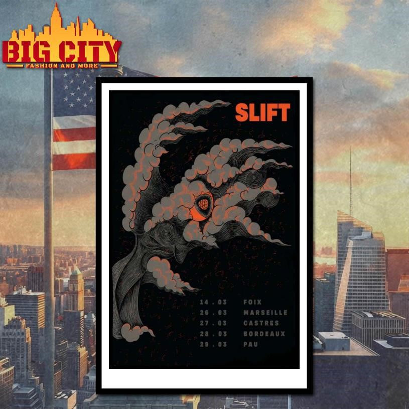 Slift France 2026 Tour Poster Shirt