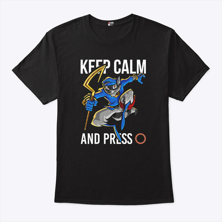 Sly Cooper Keep Calm And Press O T Shirt