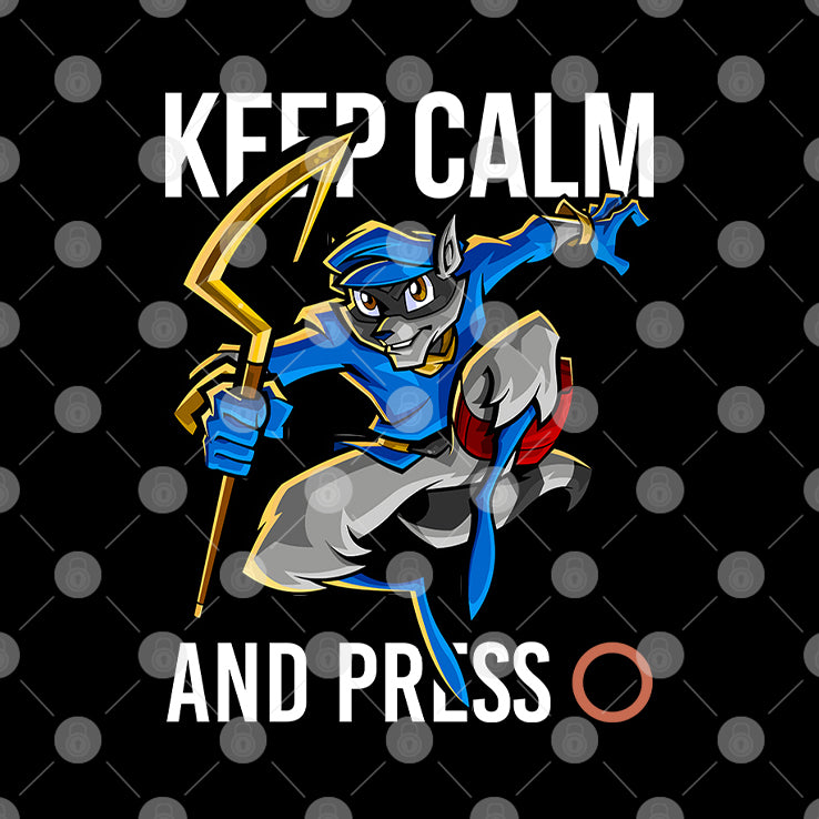 Sly Cooper Keep Calm And Press O T Shirt