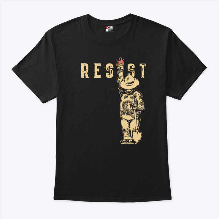 Smokey Bear Resist T Shirt