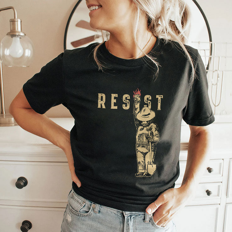Smokey Bear Resist T Shirt