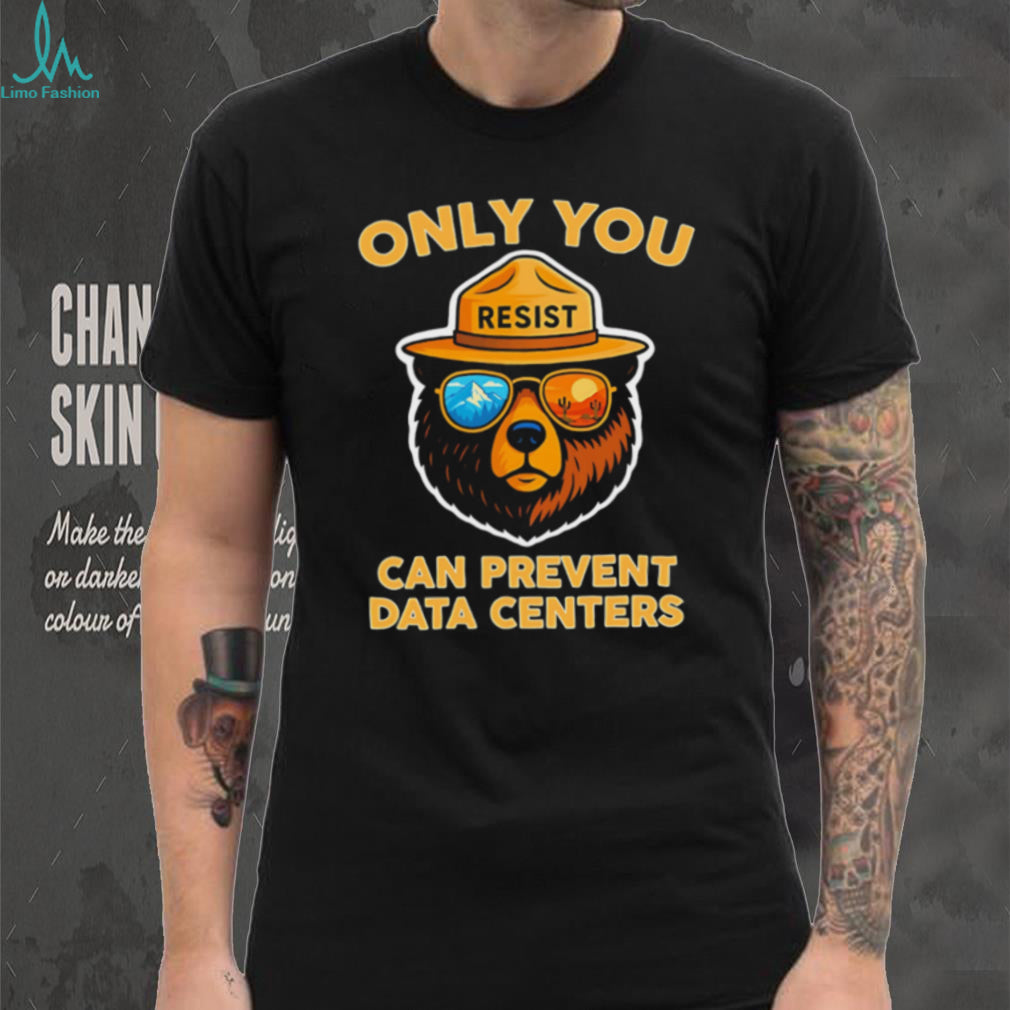 Smokey Bears only you can prevent data centers vintage shirt