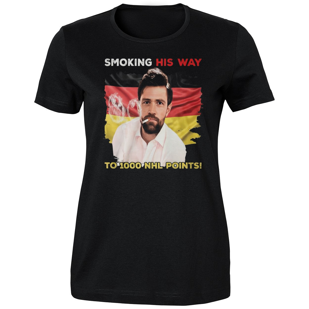 Smoking His Way To 1000 Hockey Points Shirt