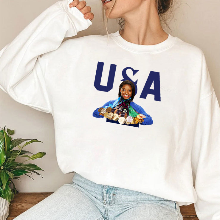 Snoop Dogg Simone Biles Olympics Paris 2024 Shirt