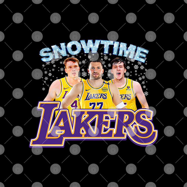 Snowtime Lakers Funny Showtime Lakers Shirt