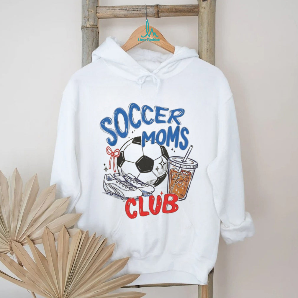 Soccer Moms Club Retro Graphic Heavyweight Comfort T Shirt