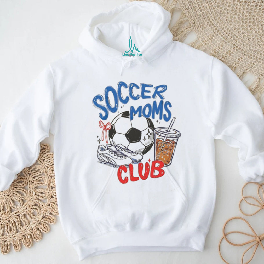 Soccer Moms Club Retro Graphic Heavyweight Comfort T Shirt