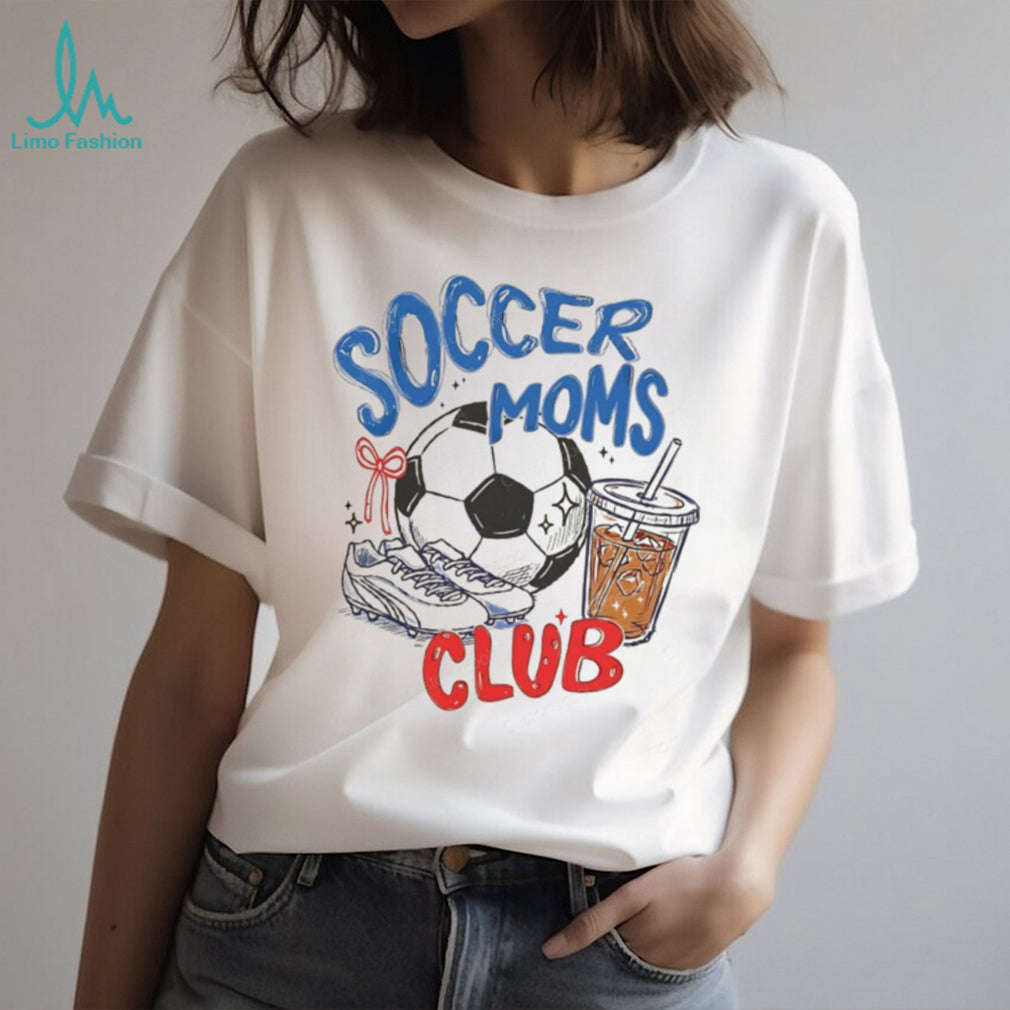 Soccer Moms Club Retro Graphic Heavyweight Comfort T Shirt