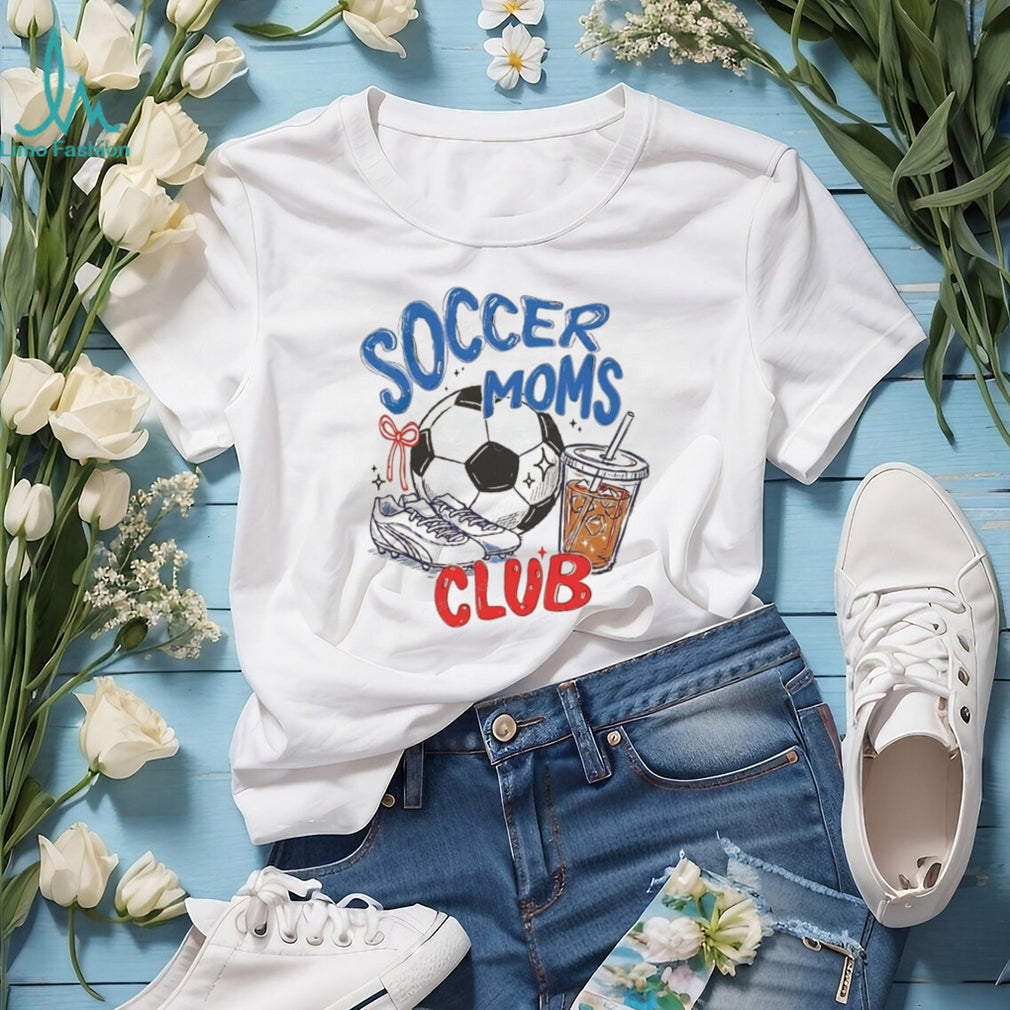 Soccer Moms Club Retro Graphic Heavyweight Comfort T Shirt
