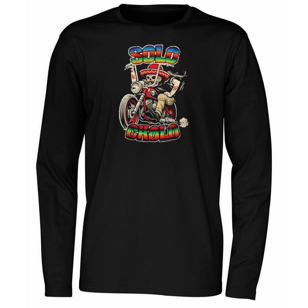 Solo Cholo Biker Skeleton Shirt