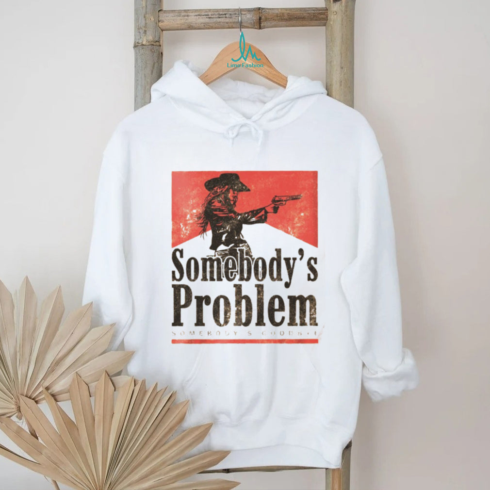 Somebody’s Problem Retro Cowboy Western Marlboro Aesthetic T Shirt