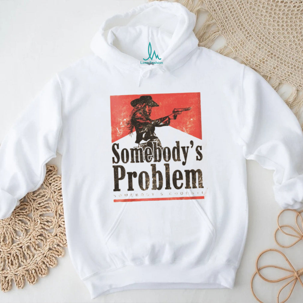 Somebody’s Problem Retro Cowboy Western Marlboro Aesthetic T Shirt