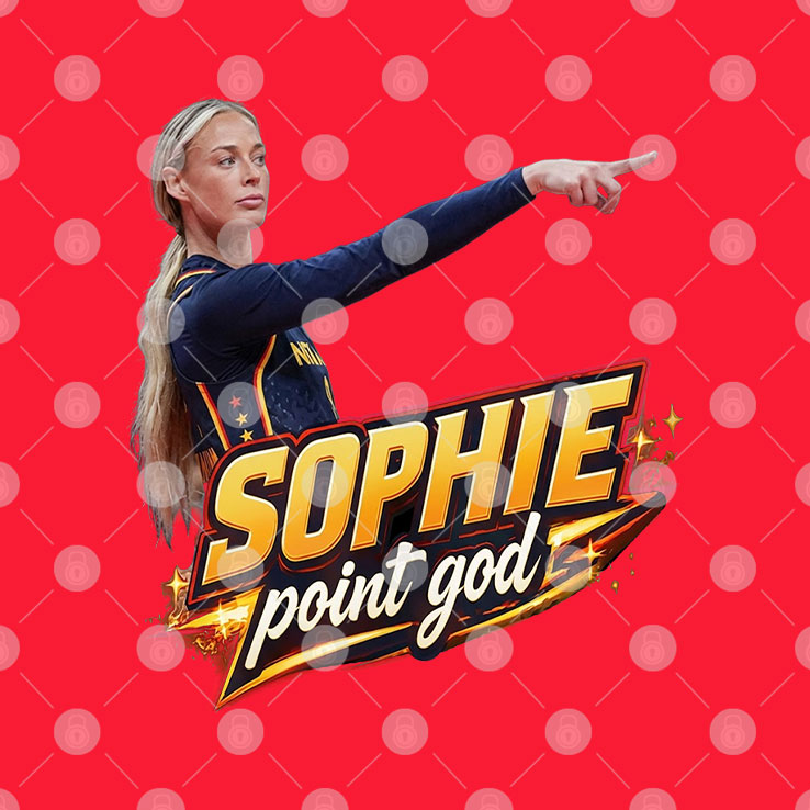 Sophie Cunningham Point God Indiana Fever Shirt