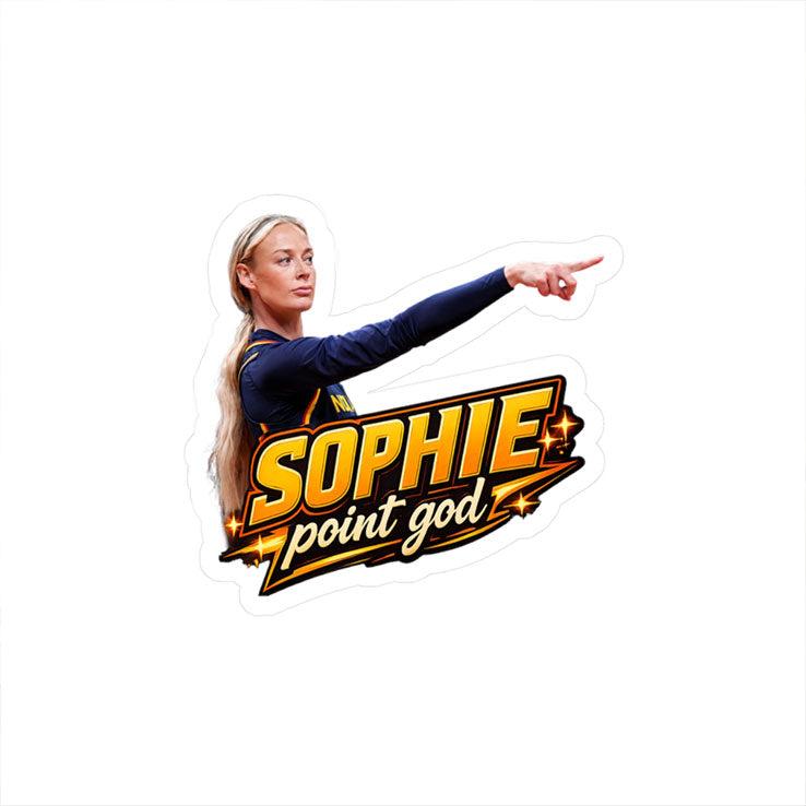 Sophie Cunningham Point God Sticker