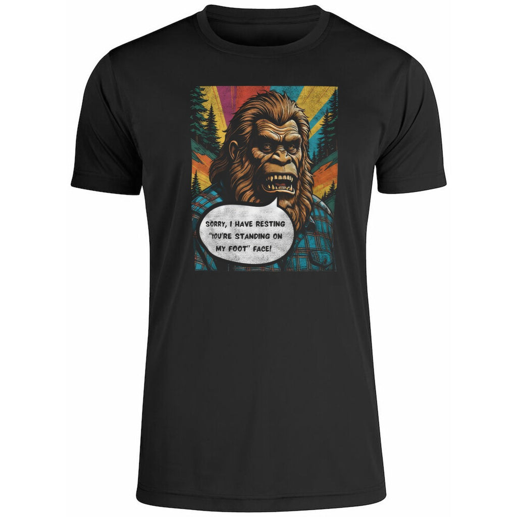 Sorry I Have Resting You’re Standing On My Foot Face Shirt