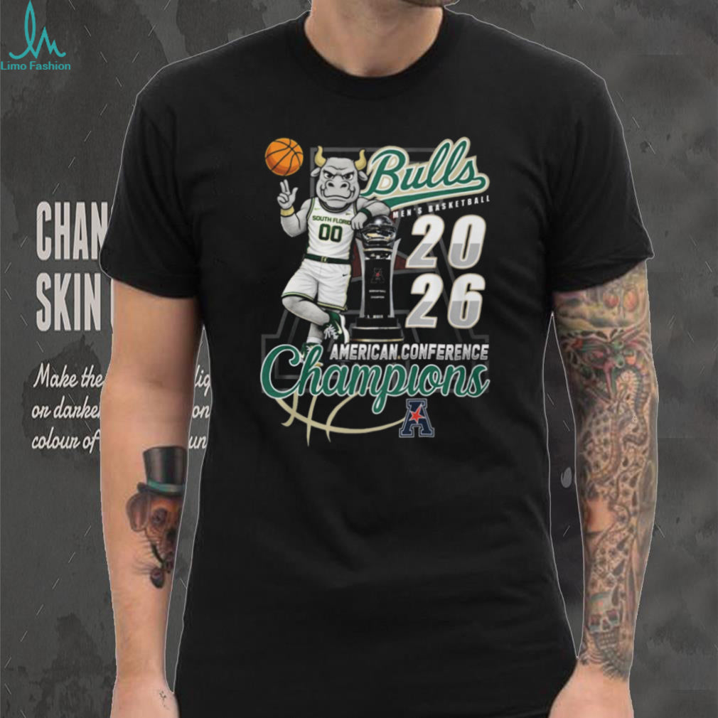 South Florida Bulls 2026 American Conference Men’s Basketball Champions T Shirt
