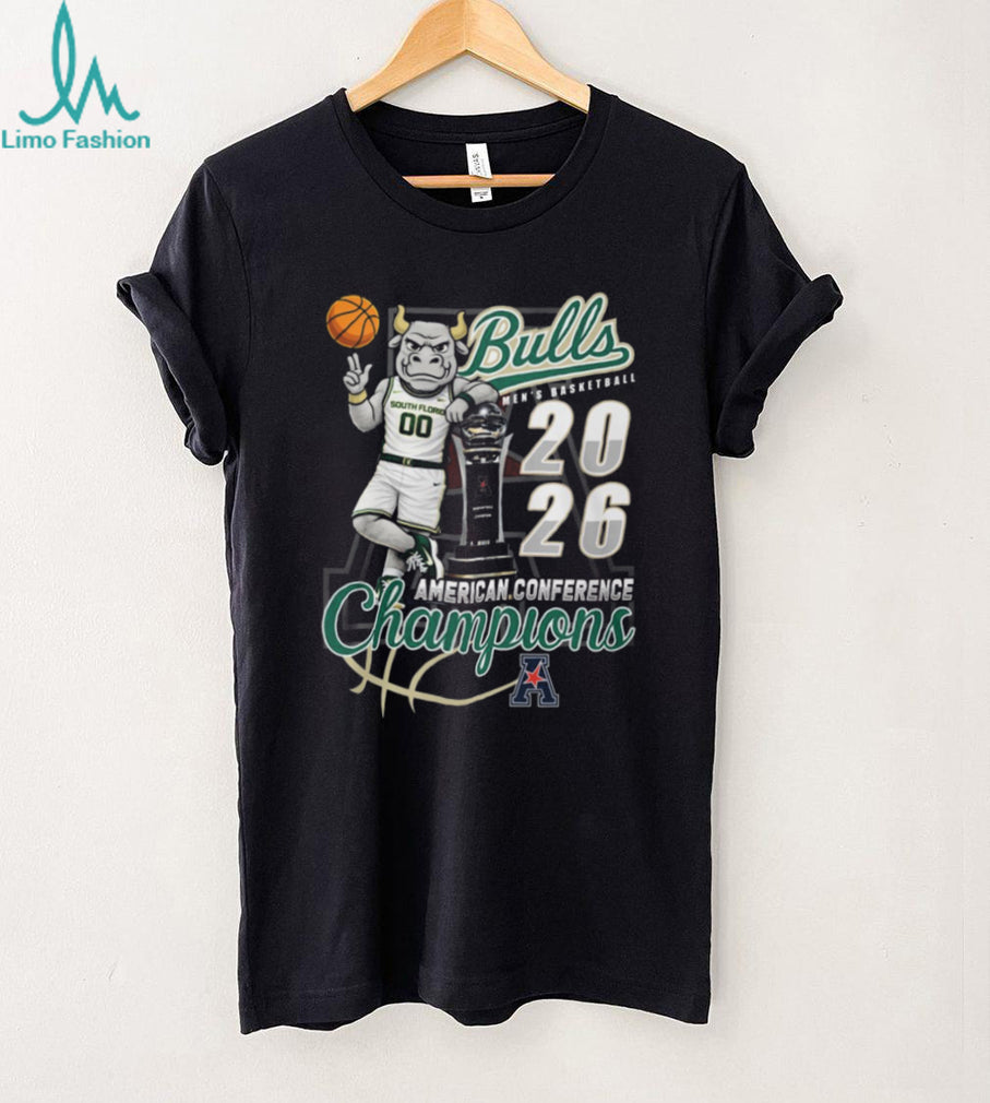 South Florida Bulls 2026 American Conference Men’s Basketball Champions T Shirt