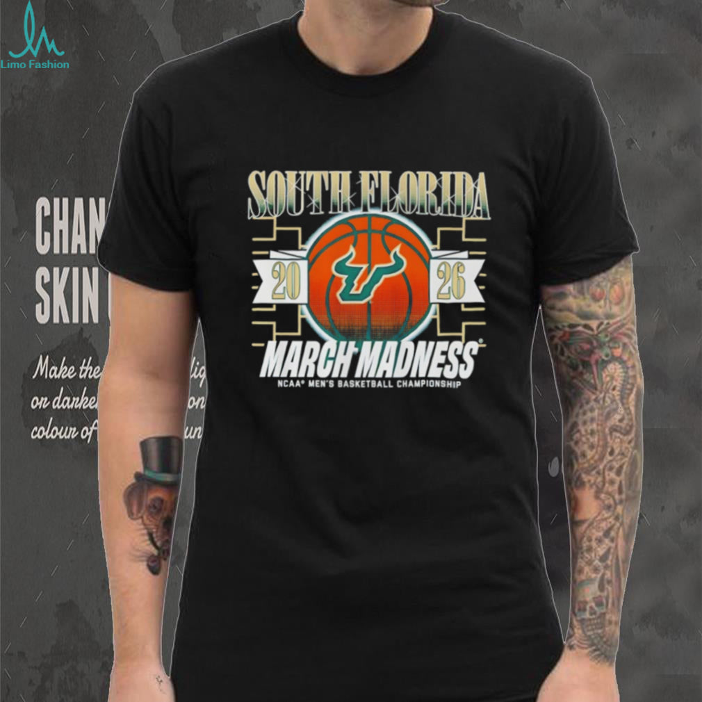 South Florida USF Bulls 2026 March Madness Basketball Championship T Shirt